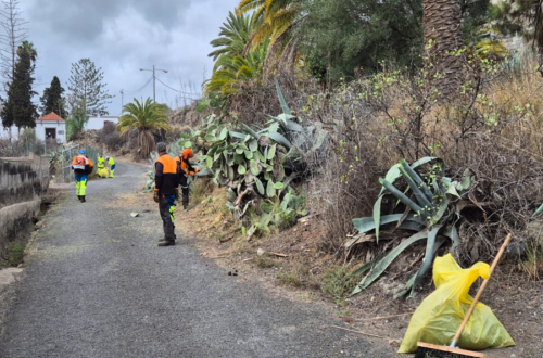 El Ayuntamiento activa un dispositivo especial de limpieza para los Fuegos de San Lorenzo