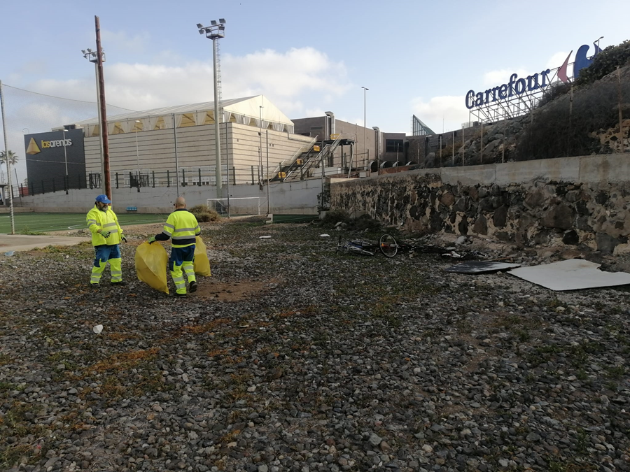 El Ayuntamiento activa un dispositivo especial de saneamiento de barrancos ante la previsión de abundantes lluvias