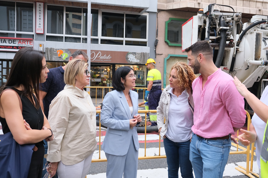 El Ayuntamiento inicia los trabajos de mejora en la red de saneamiento del barrio de Triana