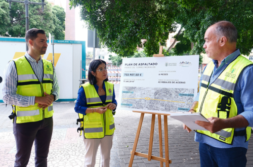 El Ayuntamiento inicia los trabajos para la mejora integral del Paseo de Tomás Morales