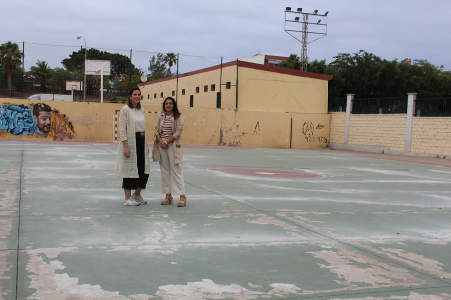 El Ayuntamiento inicia los trabajos para mejorar la pista deportiva de Las Torres
