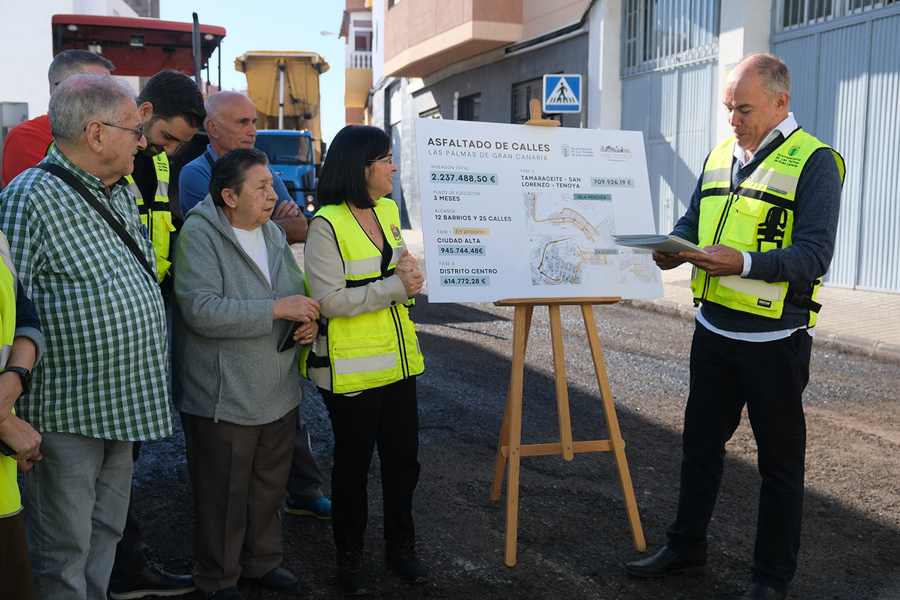 El Ayuntamiento invierte 115 millones de euros en obras para mejorar la ciudad durante el periodo 2023-2025