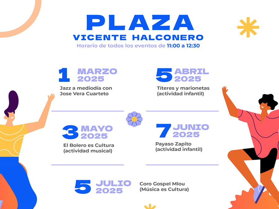 El Ayuntamiento organiza actividades musicales y de ocio para promover la cultura en el Distrito Ciudad Alta