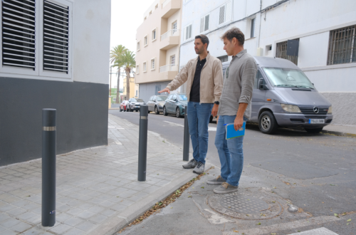 El Ayuntamiento realiza una veintena de actuaciones de mejoras en las infraestructuras de Lomo Apolinario