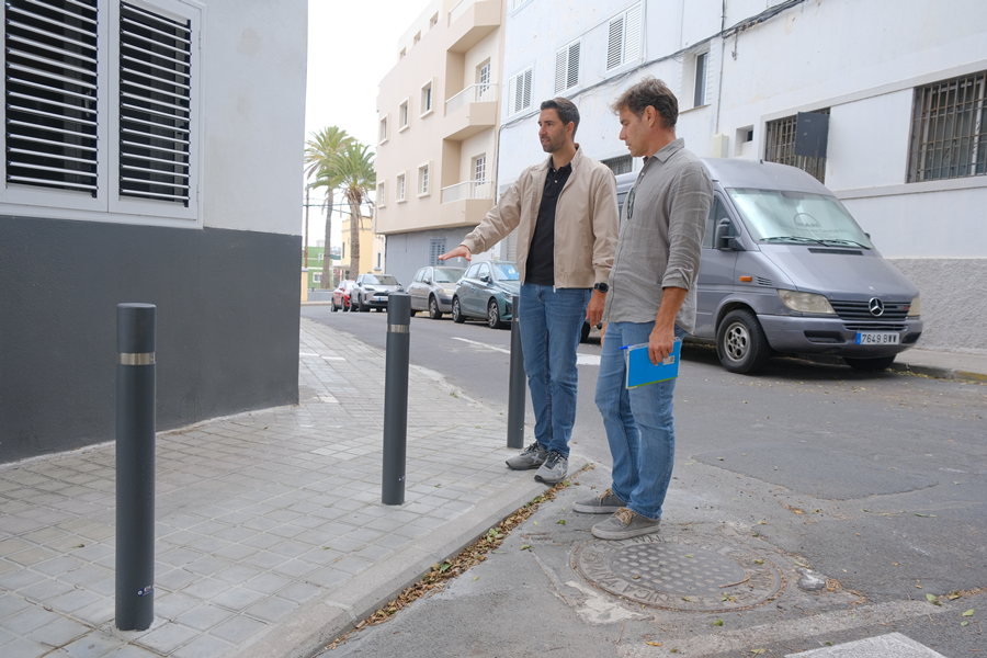 El Ayuntamiento realiza una veintena de actuaciones de mejoras en las infraestructuras de Lomo Apolinario