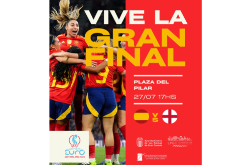 El Ayuntamiento retransmite este domingo en pantalla gigante la final de la Eurocopa femenina en la Plaza del Pilar