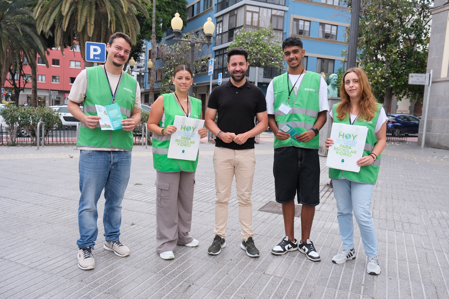El Ayuntamiento y Ecovidrio ponen en marcha la campaña informativa 'EcoBarrios' para fomentar el reciclaje de vidrio