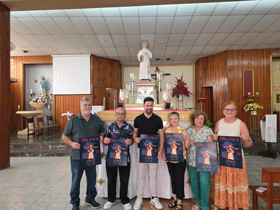 El barrio de La Isleta se prepara para celebrar las fiestas en honor a San Pío X