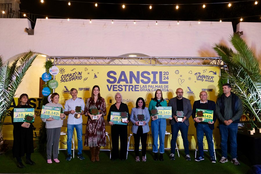 La carrera solidaria San Silvestre 2024 recaudó más de 90.000 euros para cinco entidades sociales