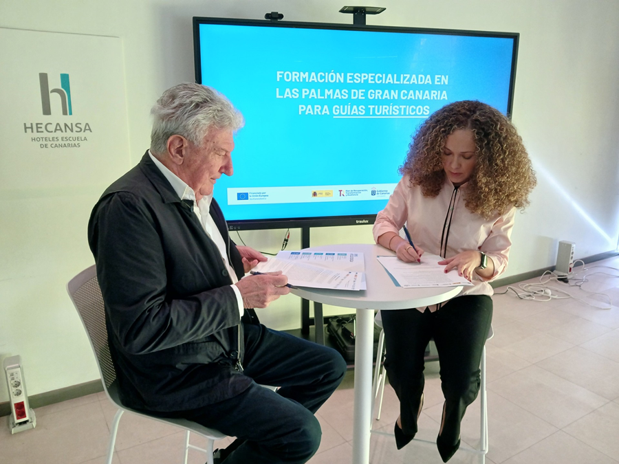 Turismo LPA colabora con Hecansa en la formación de guías turísticos especializados en patrimonio cultural y natural de Las Palmas de Gran Canaria