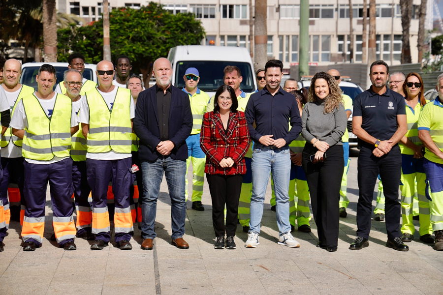 El Ayuntamiento activa el dispositivo especial de limpieza para garantizar la higiene urbana durante las fiestas navideñas