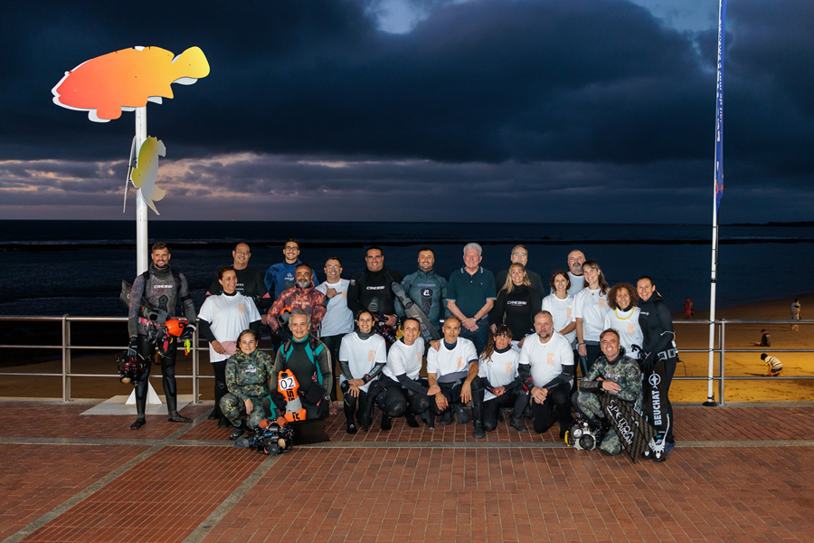 El Fotosub Las Palmas de Gran Canaria celebra su segunda jornada de competición profesional con 23 equipos de fotógrafos submarinos