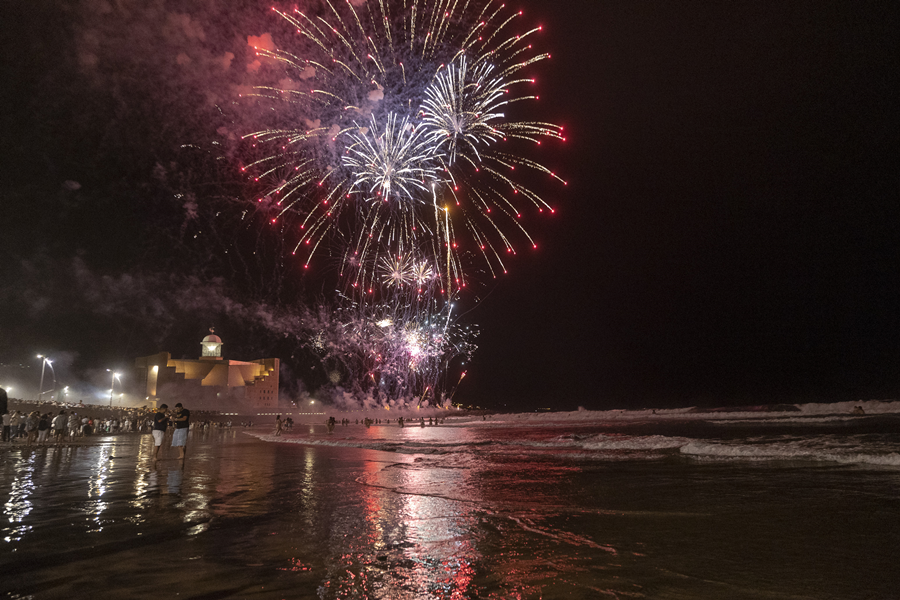 Fuegos artificiales y música desde El Rincón celebrarán el 547 cumpleaños de Las Palmas de Gran Canaria