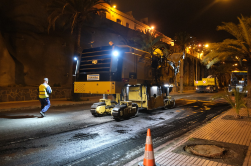 El Ayuntamiento comienza este domingo el reasfaltado en las calles Alicante y Zarauz en la Vega de San José