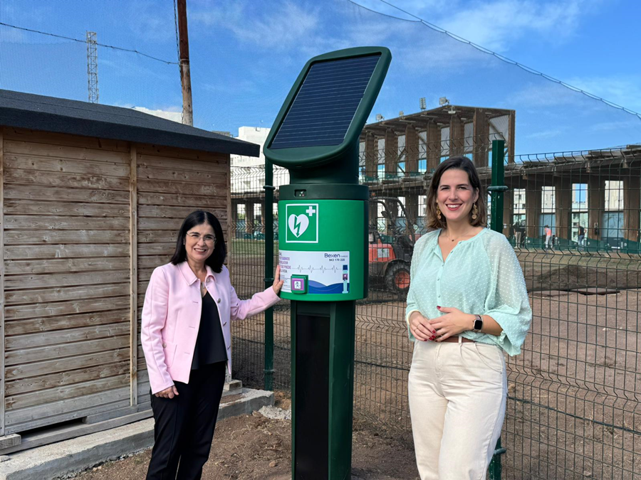 El Ayuntamiento refuerza la seguridad en las instalaciones deportivas con la incorporación de 53 nuevos desfibriladores