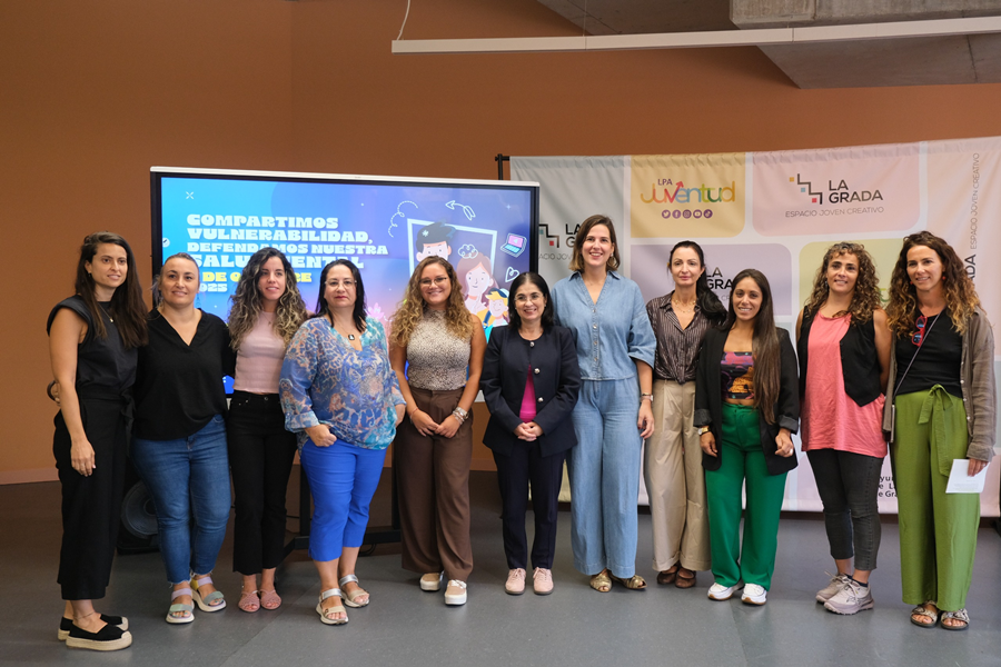 Las Palmas de Gran Canaria celebra el Día Mundial de la Salud Mental promocionando el bienestar juvenil