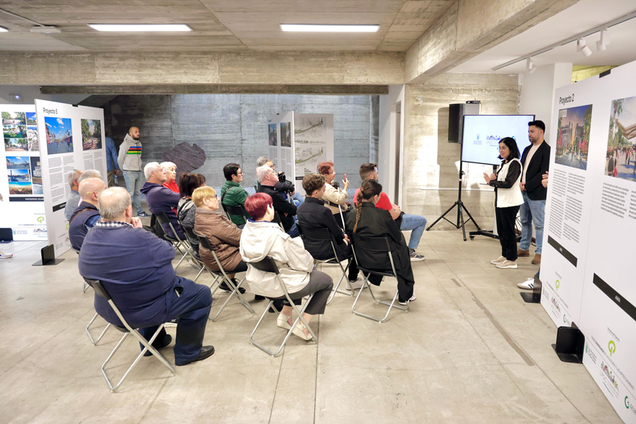 La alcaldesa Darias presenta en La Isleta los proyectos del futuro Paseo Guiniguada de la Cultura y las Artes Canarias