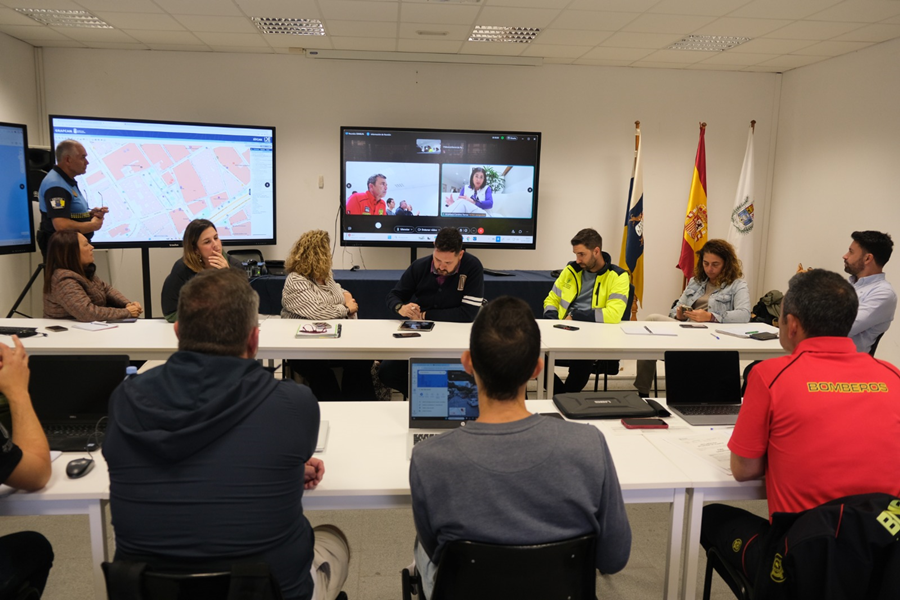 El Ayuntamiento coordina un dispositivo preventivo ante la llegada de la borrasca 'Nuria' y cierra los parques