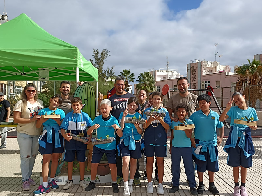 La pedagogía ambiental lleva a Las Rehoyas para fomentar el cuidado de las zonas verdes