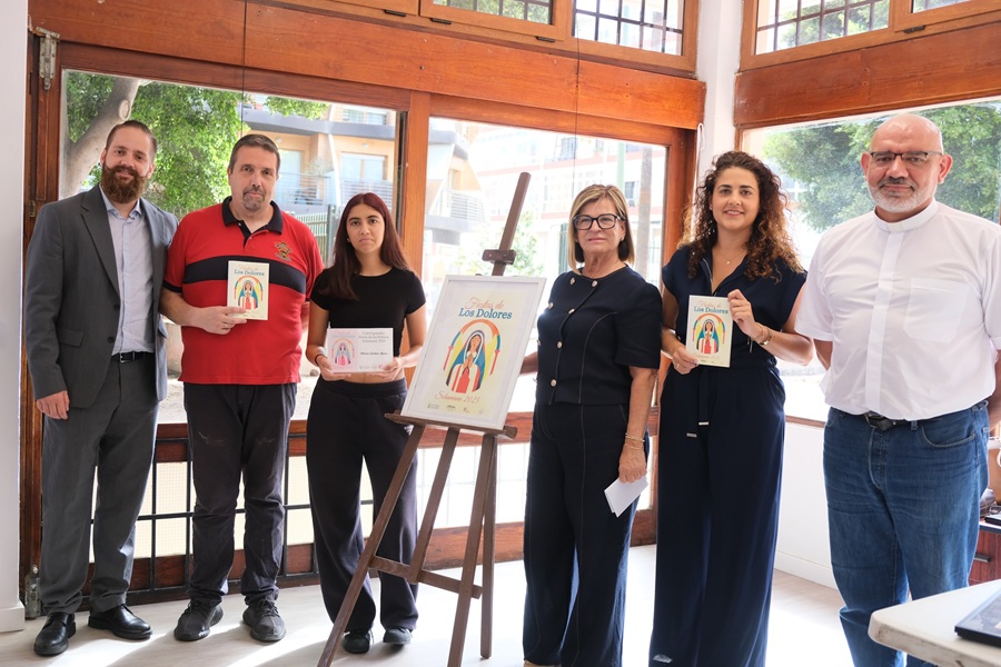 Presentación del Cartel anunciador de las fiestas de los Dolores de Schamann