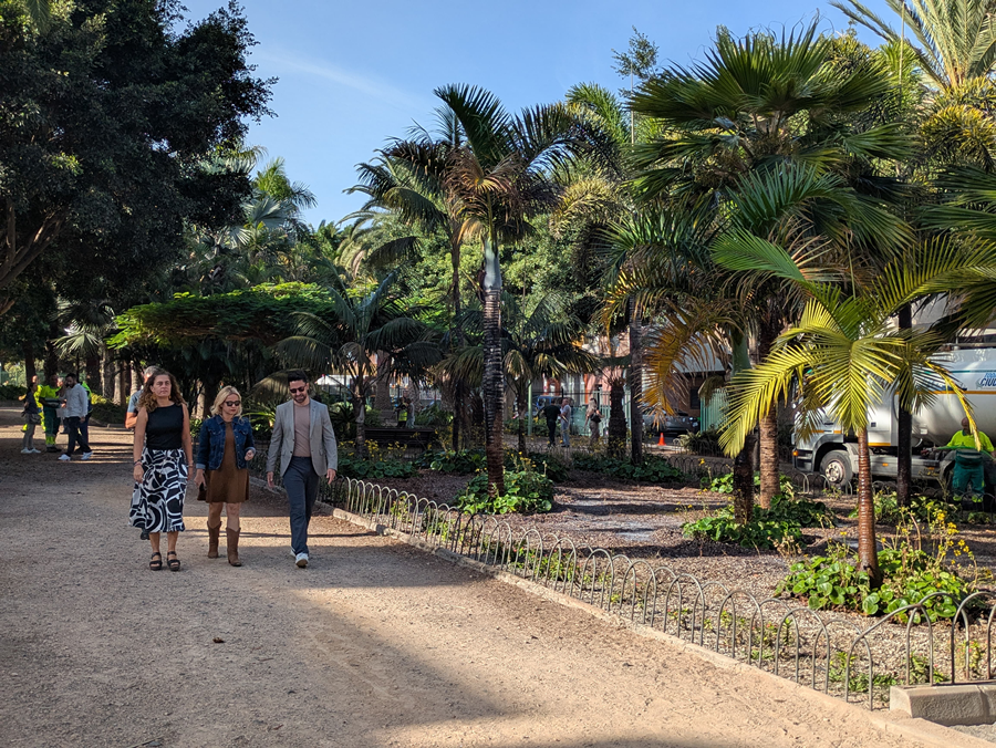 Lomo Los Frailes cierra la V fase de actuaciones conjuntas entre Parques y Jardines y Limpieza