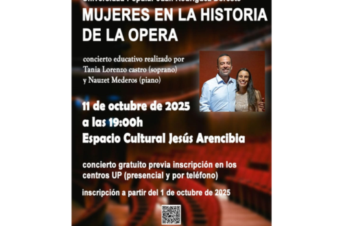 La Universidad Popular del Ayuntamiento inicia este sábado el ciclo de conciertos clásicos con una propuesta dedicada a la ópera