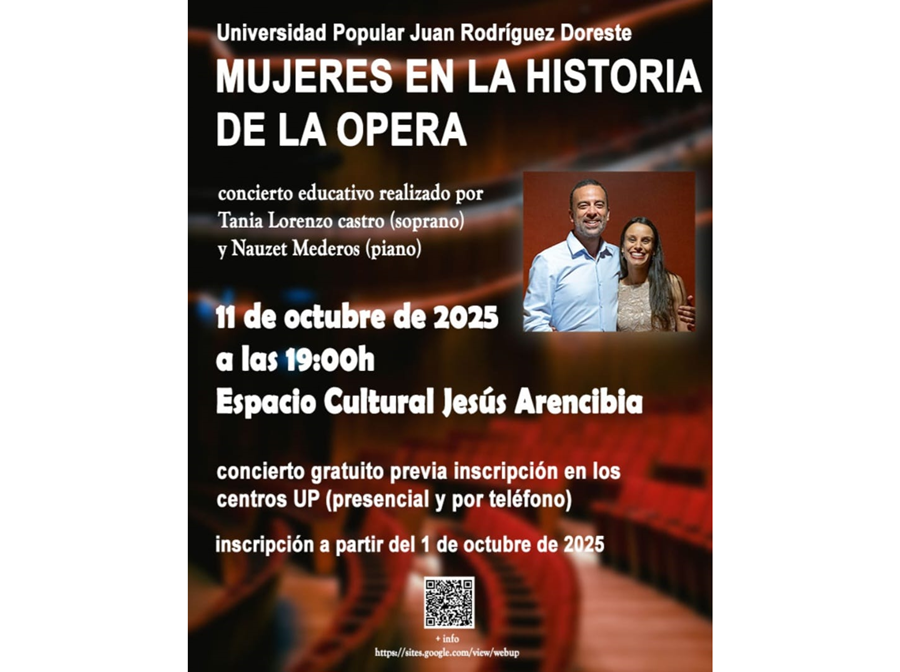 La Universidad Popular del Ayuntamiento inicia este sábado el ciclo de conciertos clásicos con una propuesta dedicada a la ópera