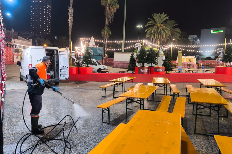 El Ayuntamiento recoge 1.600 kilos de residuos durante el puente de diciembre