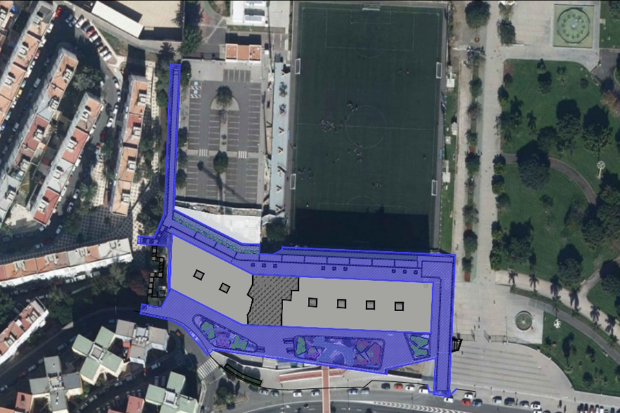 El Ayuntamiento licita la urbanización del entorno del parque de Las Rehoyas con más zonas verdes y accesos peatonales