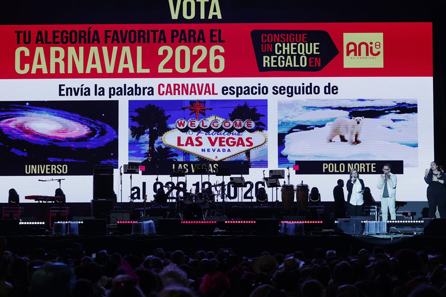 El Universo, el Polo Norte o Las Vegas: las tres propuestas para la alegoría del Carnaval de Las Palmas de Gran Canaria en su 50º. aniversario