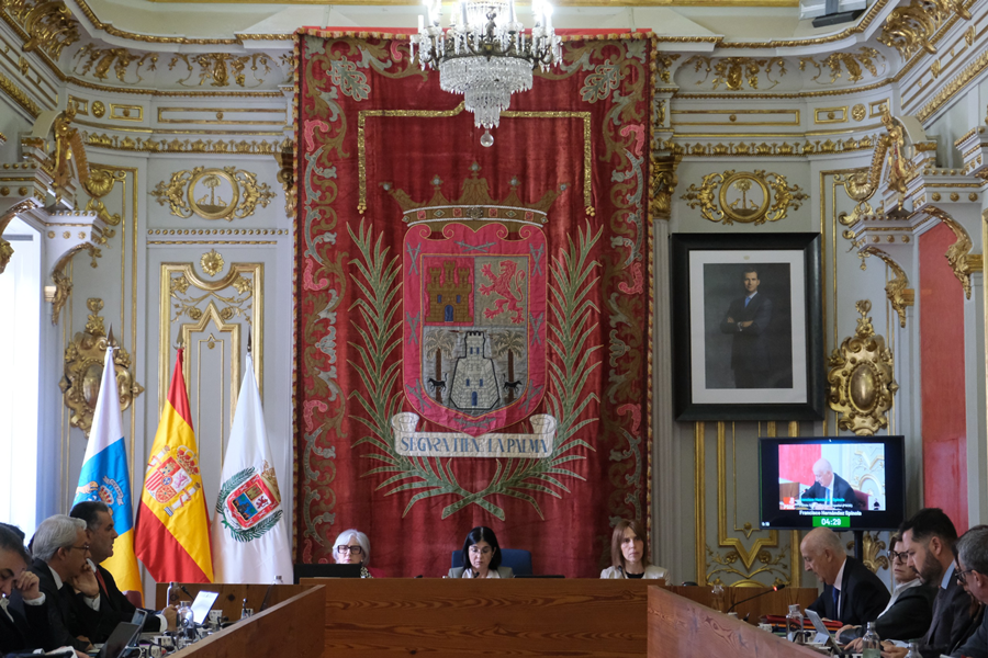 El Pleno aprueba los mayores Presupuestos de la historia de Las Palmas de Gran Canaria