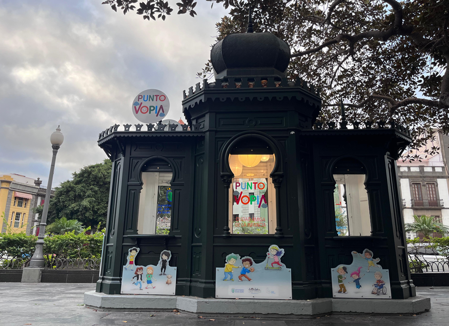 El Ayuntamiento da los últimos pasos para la puesta en funcionamiento del quiosco de la infancia en la plaza Hurtado de Mendoza