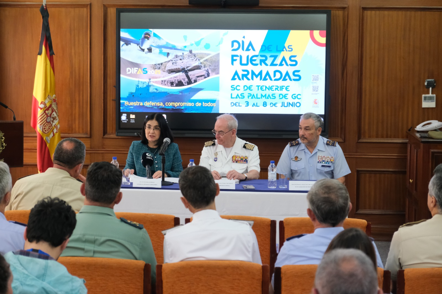 Las Palmas de Gran Canaria, sede de la celebración del Día de las Fuerzas Armadas 2025