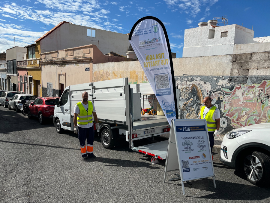 El Ayuntamiento estrena en febrero los puntos de acopio transitorio de forma simultánea en los cinco distritos