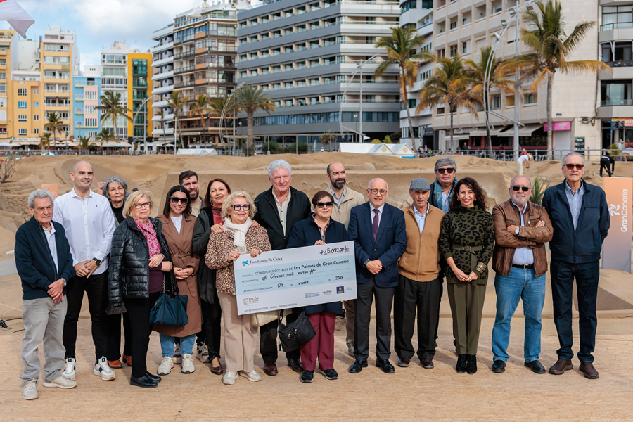 El Belén de Arena de Las Palmas de Gran Canaria clausura su 20ª edición con más de 125.000 visitantes