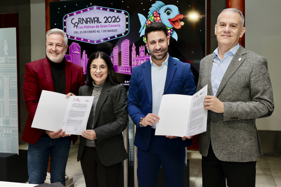 Radio Televisión Canaria y Radio Televisión Española se ponen al frente de la retransmisión del Carnaval de 'Las Vegas'
