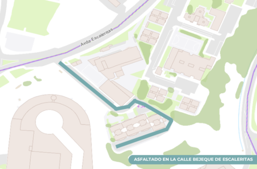 El Ayuntamiento inicia este lunes en la calle Bejeque el asfaltado de Escaleritas