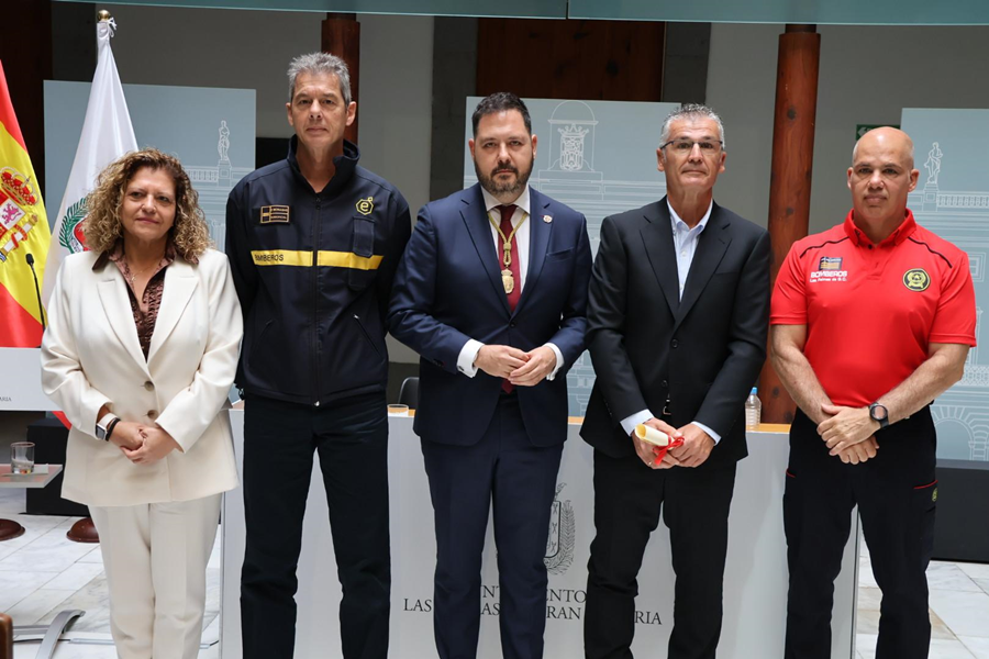 El Ayuntamiento celebra el acto institucional por el patrón del Cuerpo de Bomberos