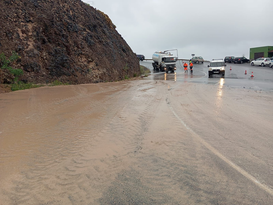 Las Palmas de Gran Canaria ha atendido 163 incidencias sin daños personales desde el inicio de la borrasca 'Therese'