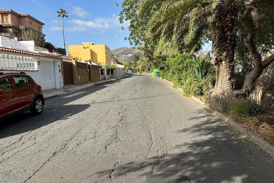 El Ayuntamiento licita los trabajos para la reparación de la calle Soria, en la urbanización Santa Margarita de Marzagán