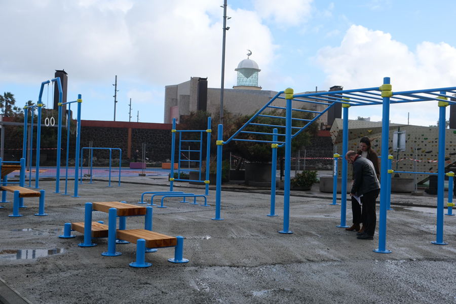 Las Palmas de Gran Canaria contará con un nuevo parque de calistenia en El Rincón