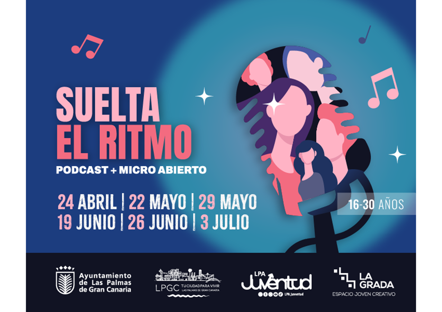 El Ayuntamiento pone en marcha 'Suelta el Ritmo', un proyecto que combina podcast y micro abierto para fomentar la creatividad juvenil