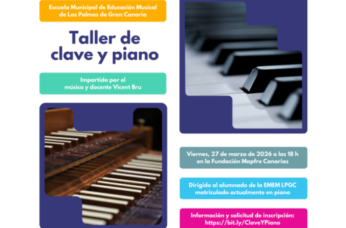 El Ayuntamiento organiza un taller formativo sobre la evolución de la música de teclado