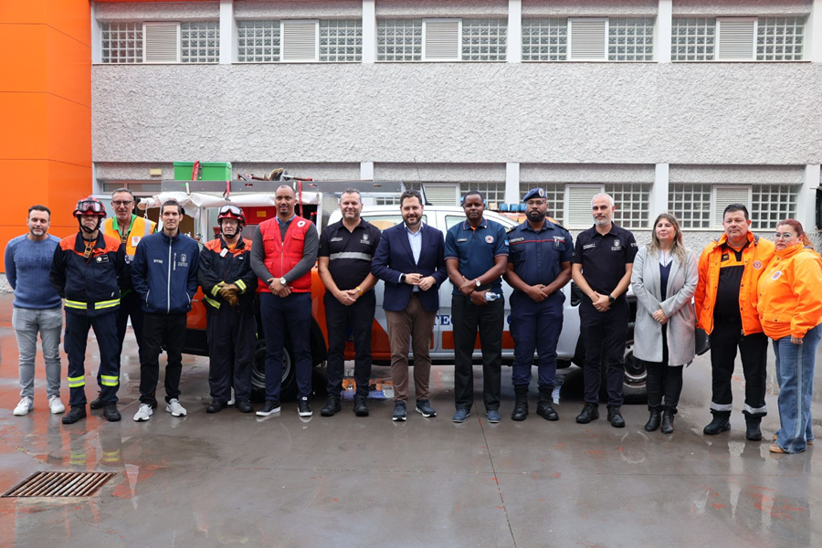 El Ayuntamiento comparte su experiencia en Protección Civil y gestión de emergencias con responsables técnicos de Cabo Verde