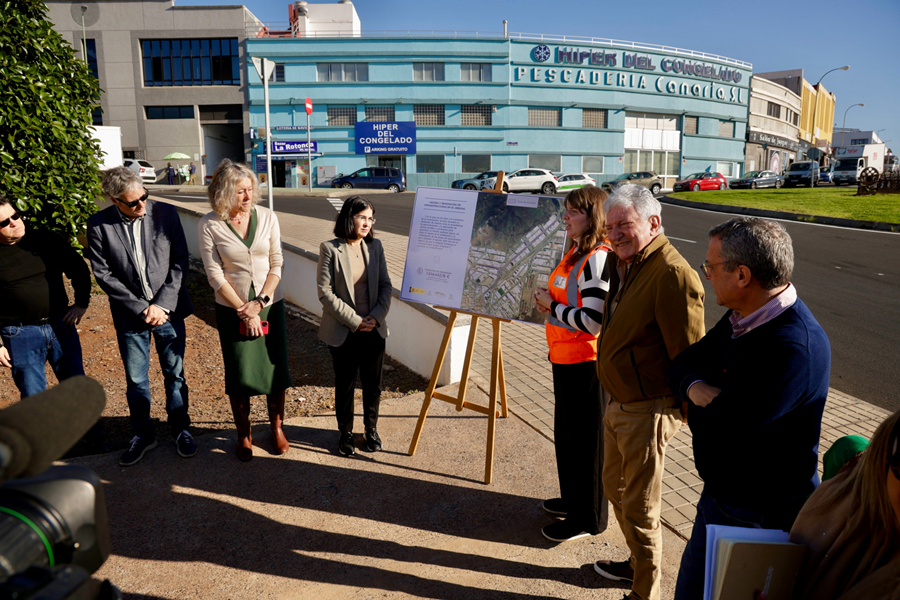 El Ayuntamiento culmina la modernización del polígono industrial de El Sebadal con una inversión de 1,24 millones de euros