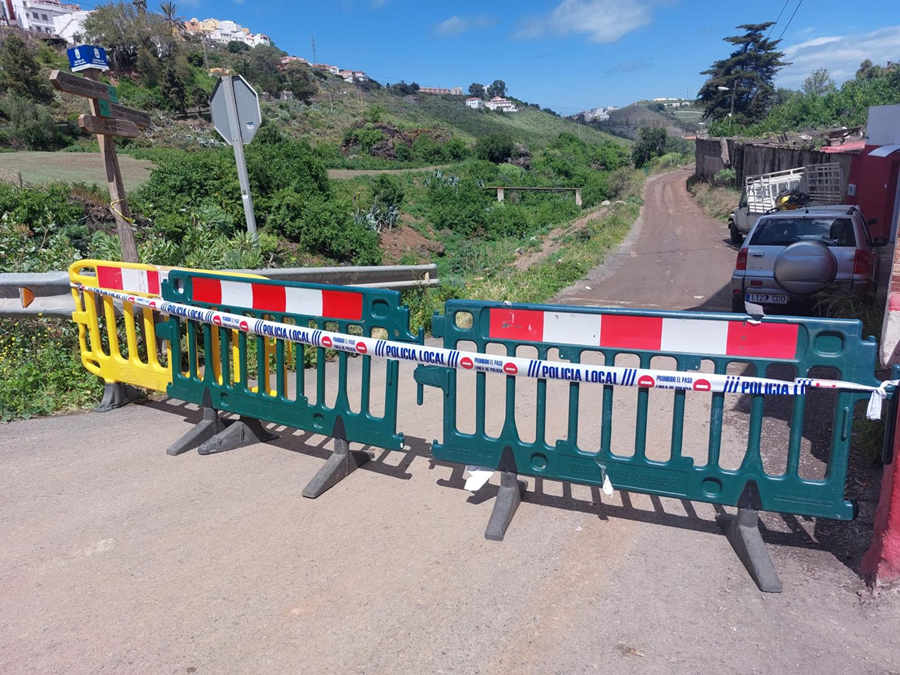 El Ayuntamiento mantiene cerrados los accesos al Guiniguada por la borrasca 'Therese'