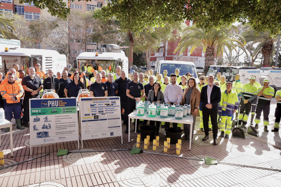 El Plan de Higiene Urbana inicia su V fase, que llegará a más de 30 barrios hasta el mes de junio