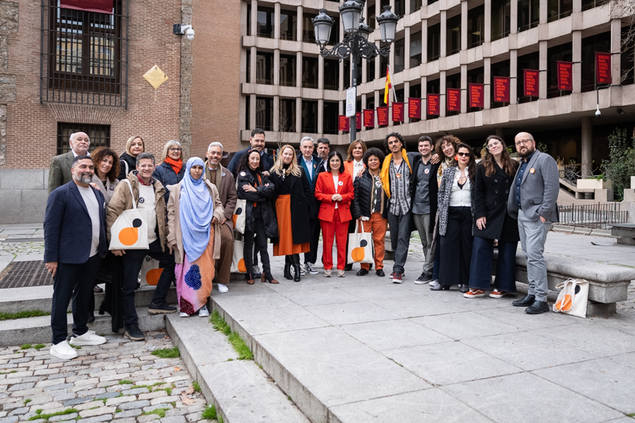 La candidatura LPGC¿31 presenta en Madrid ante el jurado europeo su 'Rebelión de la Geografía'