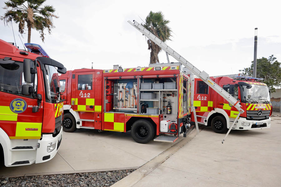 Adjudicada la construcción de un nuevo camión bomba rural ligera de Bomberos de Las Palmas de Gran Canaria