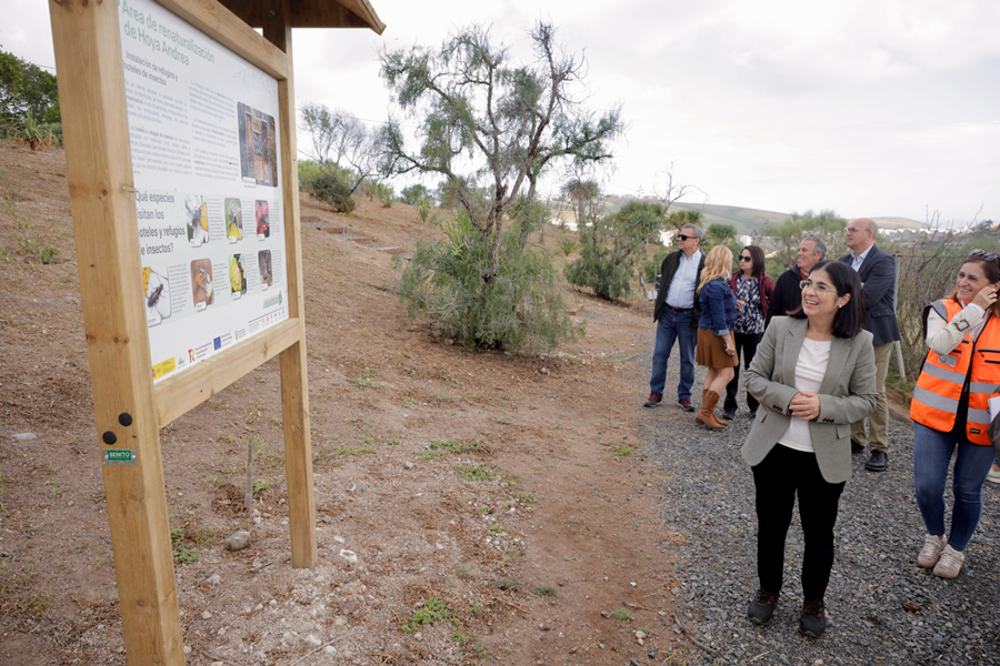 El Ayuntamiento finaliza la primera fase del Corredor Verde Tamaraceite-Ciudad Alta